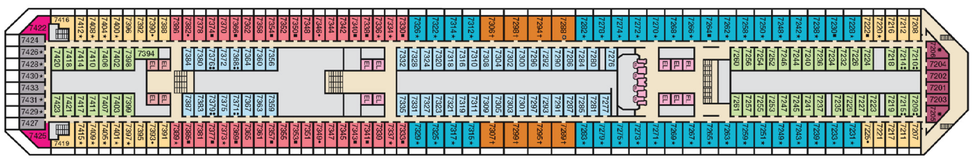 Deck 7 - Empress plan